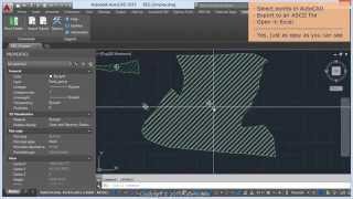 Coordinates to Excel from your AutoCAD drawing  Spatial Manager™ Blog [upl. by Annet]