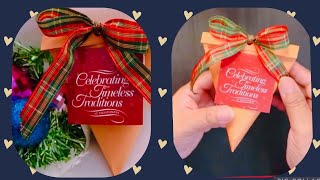 GIFT WRAPPING IDEAS  EASY CHRISTMAS GIFT IDEAS live craft gift ideas tutorial [upl. by Nagear]