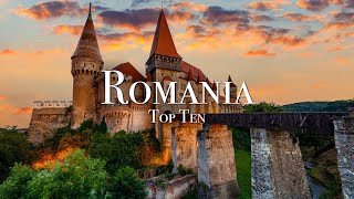 Top 10 Places To Visit In Romania  Travel Guide [upl. by Gian984]