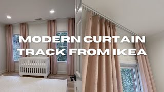 IKEA VIDGA  MODERN CURTAIN TRACK SYSTEM [upl. by Rurik]