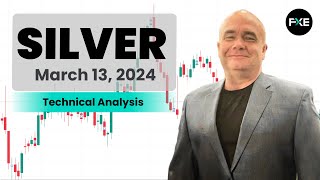 Silver Daily Forecast and Technical Analysis for March 13 2024 by Chris Lewis for FX Empire [upl. by Eirehs953]