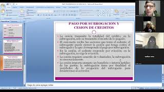 Clase 15 DIFERENCIAS ENTRE PAGO POR SUBROGACION Y CESION DE DERECHOS [upl. by Weintrob]