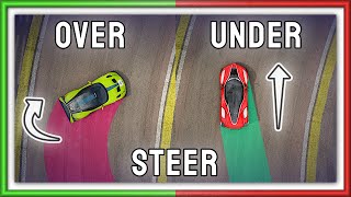 Oversteer and understeer in under 1 minute [upl. by Ahens]