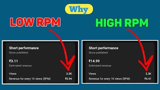 How to Increase High RPM on Videos  कम Viewers ज्यादा पैसे  High RPM [upl. by Nay]