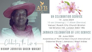 Bishop Jennifer GreenWright Celebration of Life [upl. by Annoyek59]