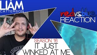 Red vs Blue Season 16 Episode 7 It Just Winked at Me Reaction [upl. by Reema]