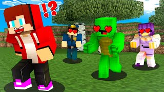 Everyone WANTS TO KISS JJ in Minecraft Challenge  Maizen [upl. by Combe]