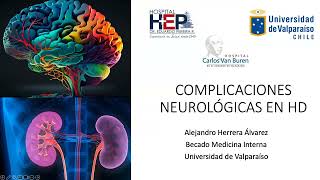 Complicaciones neurológicas en Hemodiálisis [upl. by Keheley]