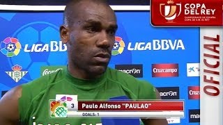 Entrevista a Paulao tras el Real Betis 22 Lleida Esportiu  HD [upl. by Kitty]