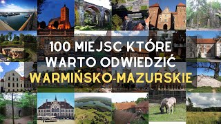 Warmińskomazurskie 100 atrakcji Co zobaczyć na Warmii i Mazurach [upl. by Nivlag603]