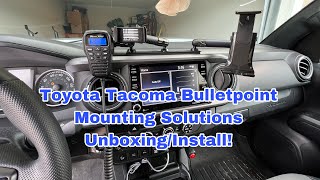 Toyota Tacoma Bulletpoint Mounting Solutions UnboxingInstall [upl. by Hana]