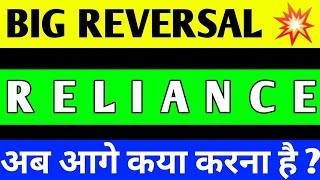 RELIANCE SHARE BREAKOUT RELIANCE SHARE PRICE TARGET RELIANCE SHARE LATEST NEWS [upl. by Ahgiel]