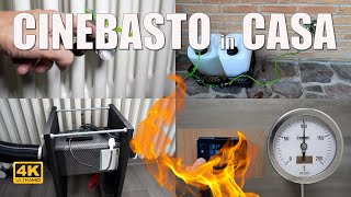 CINEBASTO 🔥 IN CASA   Addio bollette 💰  NO gas NO pellet  8 KW diesel 12V [upl. by Hailat]