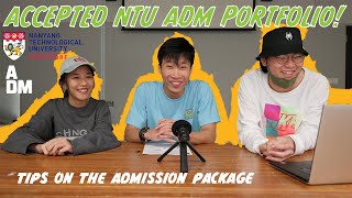 Our Accepted NTU ADM Portfolio [upl. by Odlaner]