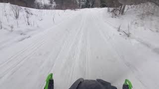 2021 Arctic Cat ZR 8000 RR Riding [upl. by Ecurb]