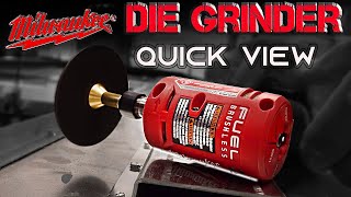 Milwaukee Die Grinder Full Demo amp Unboxing  How Good is it [upl. by Letti]