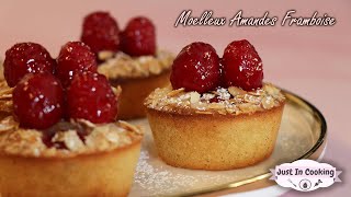 Recette des Moelleux aux Amandes Framboise Vanille et Fleur dOranger [upl. by Dranrev]