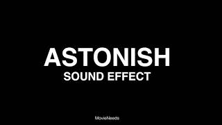 Astonish sound effect [upl. by Salba]