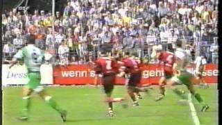 2 Bundesliga 19971998 01FC Gütersloh Nürnbergmpg [upl. by Htnamas]