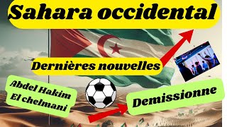 Flashinfosr3o Démission d’Abdel Hakim AlShelmani et dernières nouvelles du Sahara occidental [upl. by Sylas]