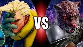 Wrestling Death Charlie Nash VS Armor King Street Fighter VS Tekken  VS Trailer [upl. by Adeirf]