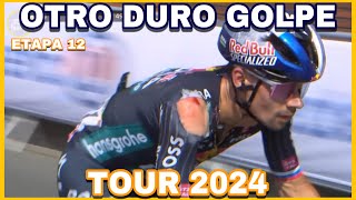 ETAPA 12 ➤ TOUR DE FRANCIA 2024 🇫🇷 Sin Suerte en el TOUR [upl. by Corine]