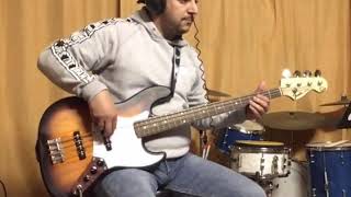 Marmellata N25 Cesare Cremonini  Bass Cover Fabrizio Bartolini [upl. by Assilen205]