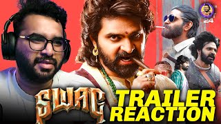 Swag Trailer Reaction  Sree Vishnu Ritu Varma Meera Jasmine  Hasith Goli  TG Vishwa Prasad [upl. by Adebayo]