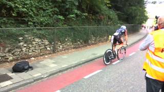 Bas Diederen zwalpt de Cauberg op [upl. by Glasgo]