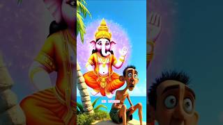 God Ganesh or bewakuf aadmi new cartoon story hindi shorts  new cartoon video short  hindi stories [upl. by Artemas233]