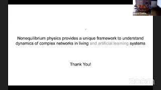 Nonequilibrium Physics in Living Systems [upl. by Ahsla507]