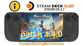 Prince of Persia The Lost Crown patch 140 on Steam Deck OLED with Steam OS 37 [upl. by Linus]