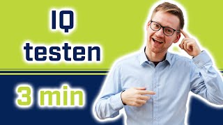 Schnellster Intelligenztest💡 der Welt ➡ nur 3 min [upl. by Florine]