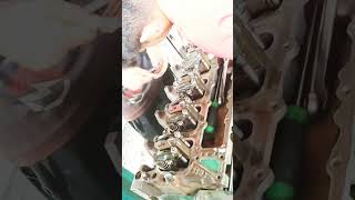 Engine tappet clearance alignment shorts video [upl. by Neehs]