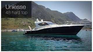 Uniesse 48 hard top ht  Barca usata a motore in vendita del cantiere Uniesse Marine  Motoryacht [upl. by Honora]