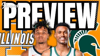 Illinois vs Michigan State Preview and Prediction [upl. by Schindler]