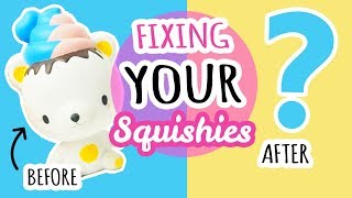 Squishy Makeovers Fixing Your Squishies 4 [upl. by Aseefan]