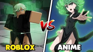 All Moves in The Strongest Battlegrounds vs Anime TSATSUMAKI [upl. by Ignazio]