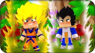 NOS CONVERTIMOS EN GOKU Y VEGETA ⚡ BEBE MILO y VITA MINECRAFT ROLEPLAY WHOS YOUR DADDY [upl. by Enilada311]