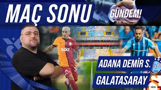 Adana Demirspor  Galatasaray  Maç Sonu Değerlendirmesi  UEL Fikstür İncelemesi [upl. by Vey]