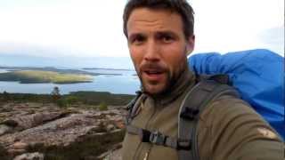 Skuleskogens Nationalpark Slåttdalsberget Höga Kusten High Coast of Sweden [upl. by Enylrac]