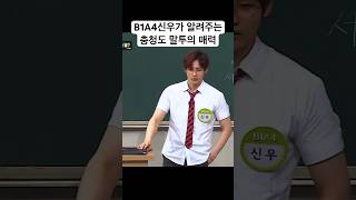 B1A4 신우가 알려주는 충청도 말투의 매력 b1a4 비원에이포 신우 [upl. by Neenahs]