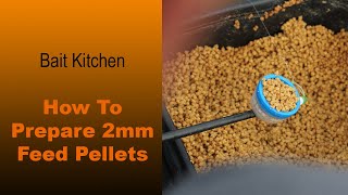 Bait Kitchen  How To Prepare 2mm Feed Pellets [upl. by Analahs145]