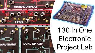 I Built a Component Radio and 3 other Projects  Exploring the 130 in One Electronic Lab [upl. by Revell]