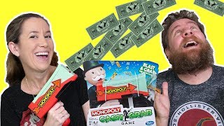 Monopoly Cash Grab Game Review And Play [upl. by Latnahs]