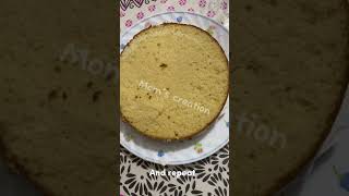 Shortcut way to make frosting cake 🎂🧁🍰deliciousfood cake cakebaking tastycakes dessertcake [upl. by Voltz]