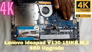 Lenovo ideapad V13015IKB M2 SSD Upgrade  Lenovo Ideapad 13015IKB sata SSD  RAM Installation [upl. by Atinahs933]