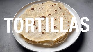 Wrap Teig Tortillas selber machen  Rezept [upl. by Briny]