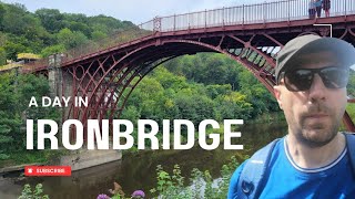 A Day In Ironbridge Shropshire Home of the Famous 250 year old bridge UK Travel Vlog [upl. by Peatroy]