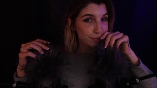 ASMR  Positive Gentle Whispers in the Rain 🌧️ Dark for Sleep [upl. by Lux637]